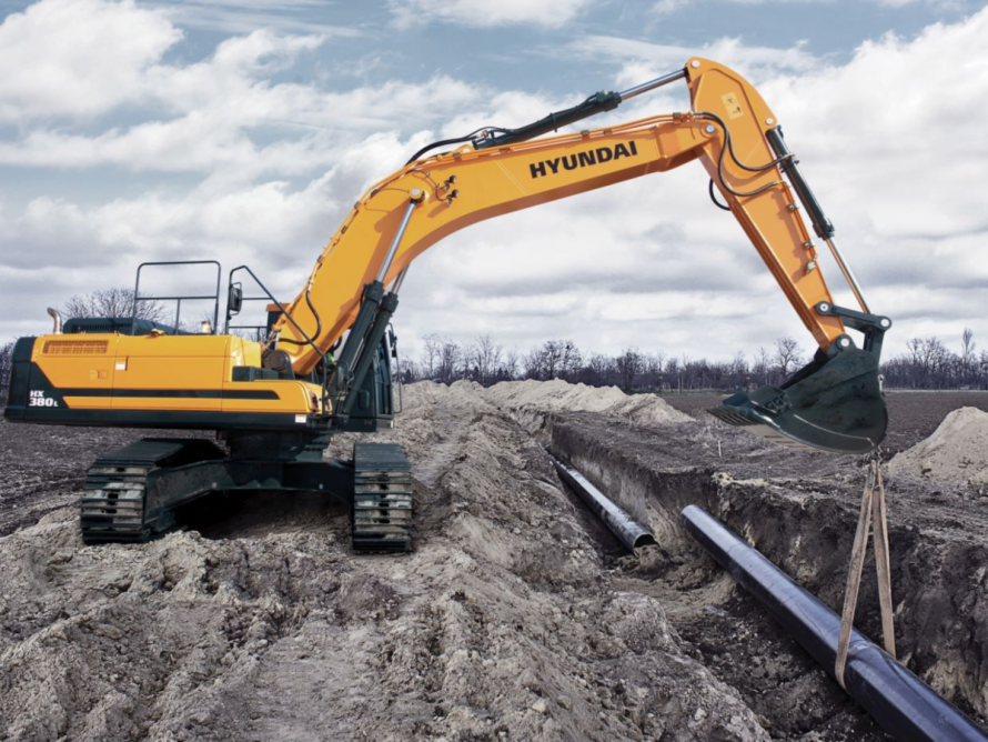 Экскаватор Hyundai r380