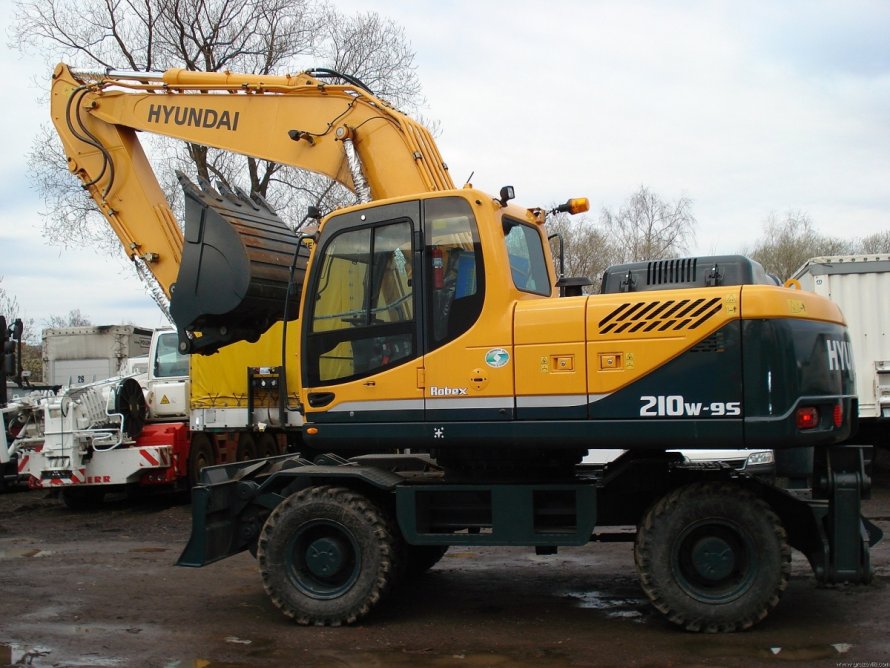 Экскаватор Hyundai r210w-9s