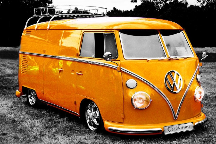 Old Volkswagen van