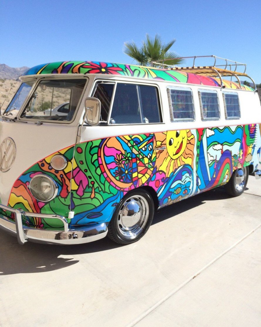 Volkswagen t1 хиппи