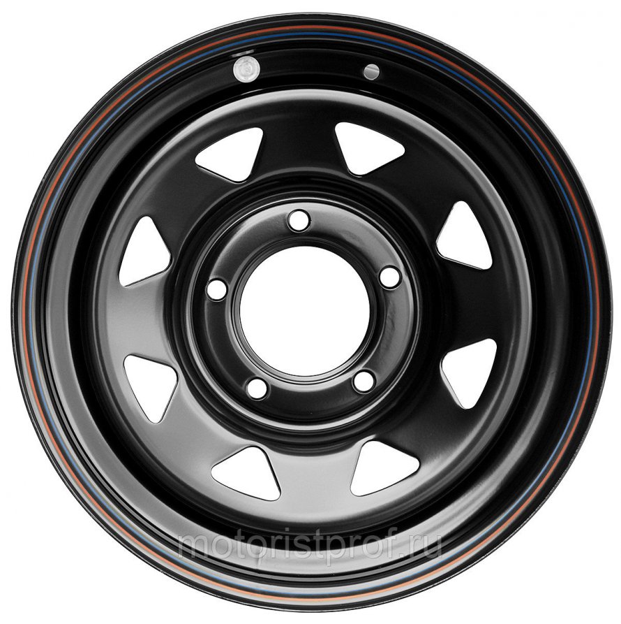 Колесный диск off-Road Wheels 1570-539985bl+25a17 7x15/5x139.7 d98.5 et25 черный