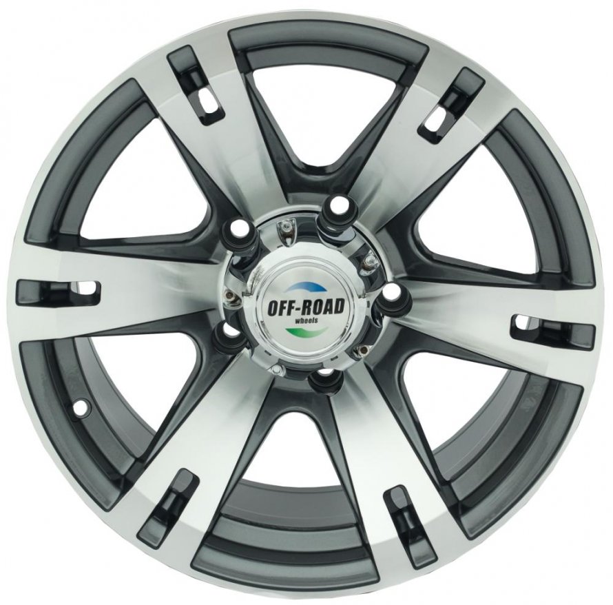 Колесный диск off-Road Wheels a1680-53910gmp-20 8x16/5x139.7 d110 et-20 серый