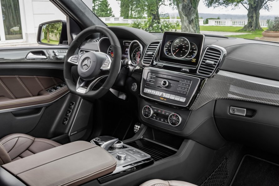 Mercedes Benz GLS 2017 салон