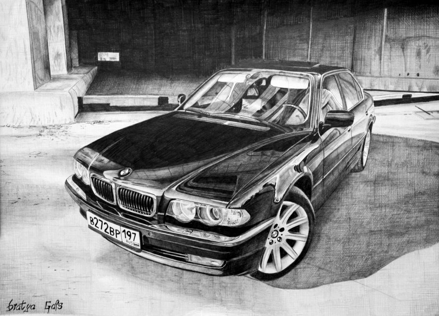 BMW е34 карандаш