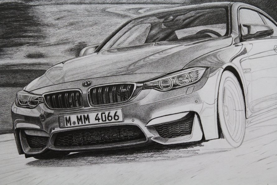 BMW m5 Pencil