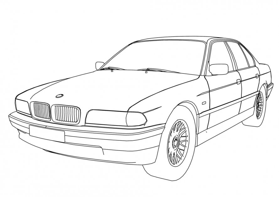 BMW е38 карандаш