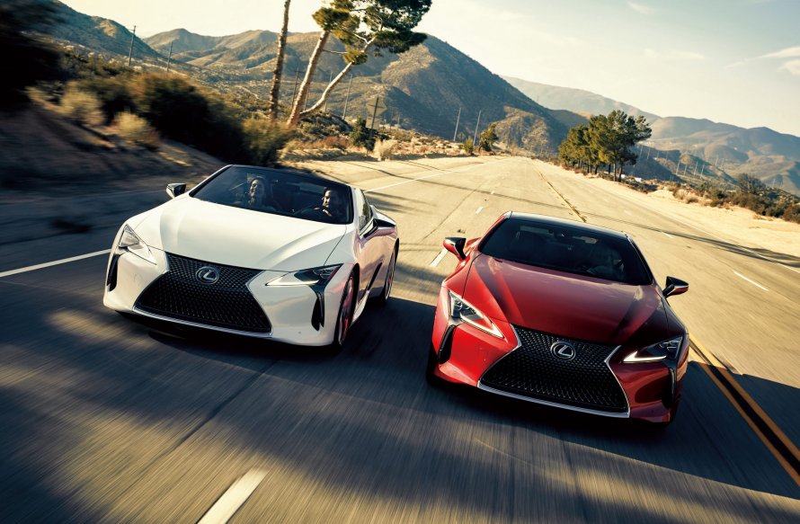 Lexus LC 500 кабриолет