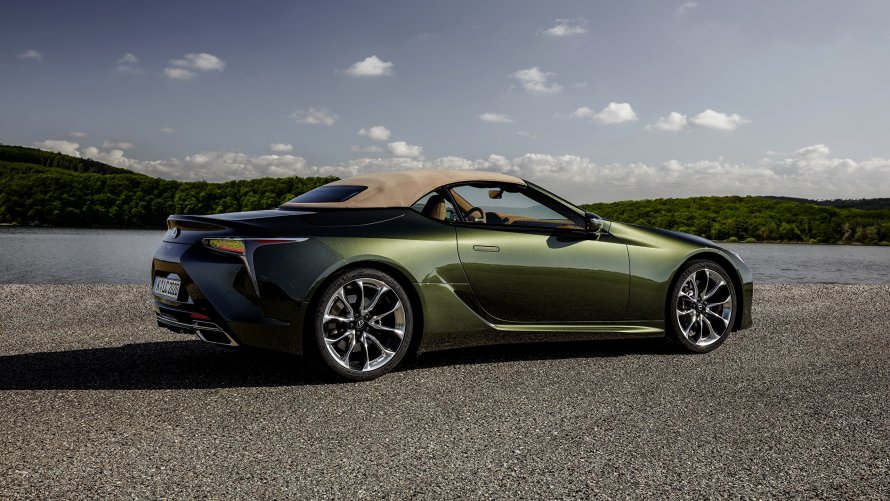LC 500 Lexus Green