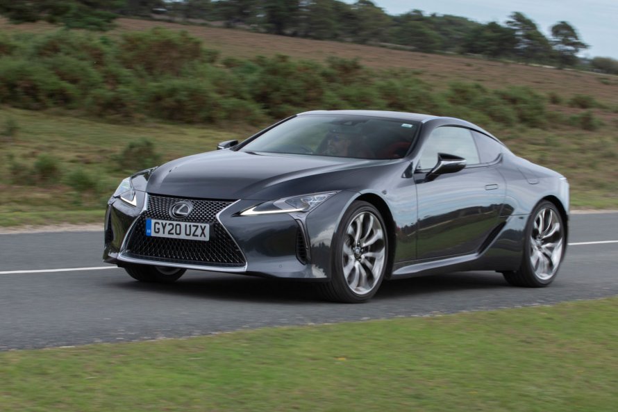 Lexus lc500 Coupe черный