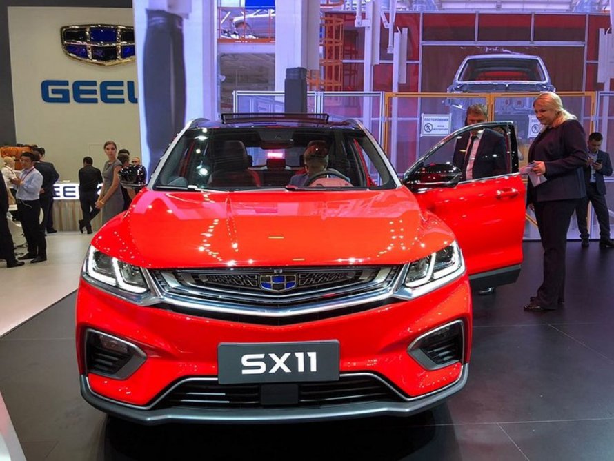 ММАС 2018 Geely
