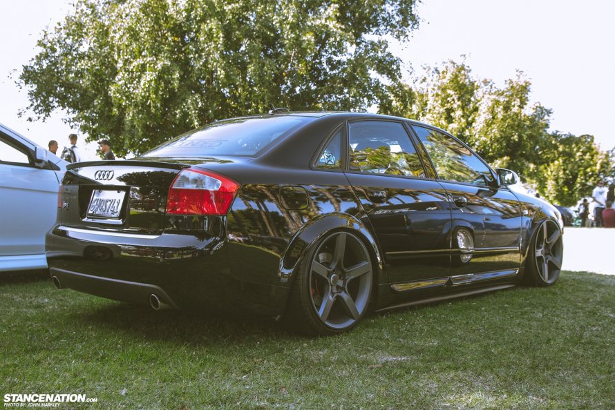 Black JDM Audi a6