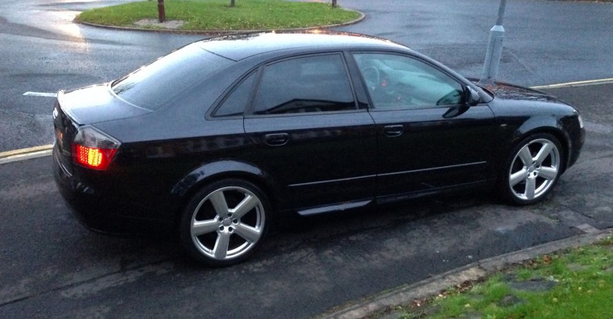 Audi a4 b6 тонированная