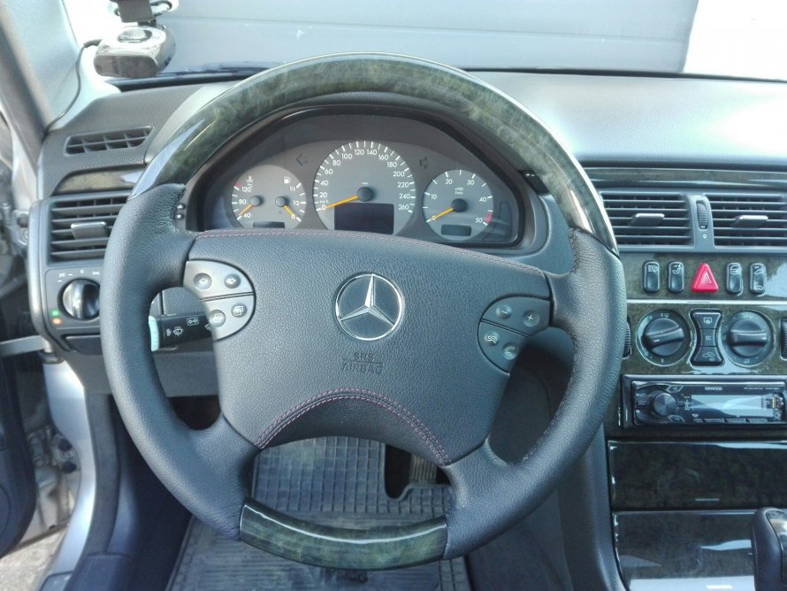 Мерседес w210 салон ночью