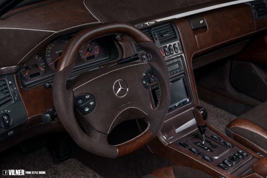 Mercedes Benz e55 w210 салон