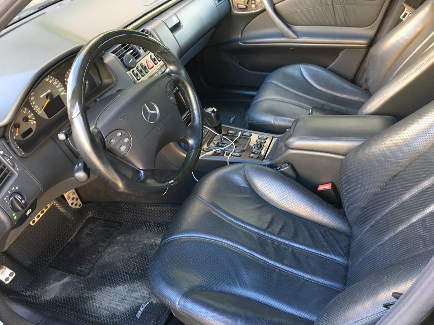 Mercedes Benz w210 e55 AMG салон