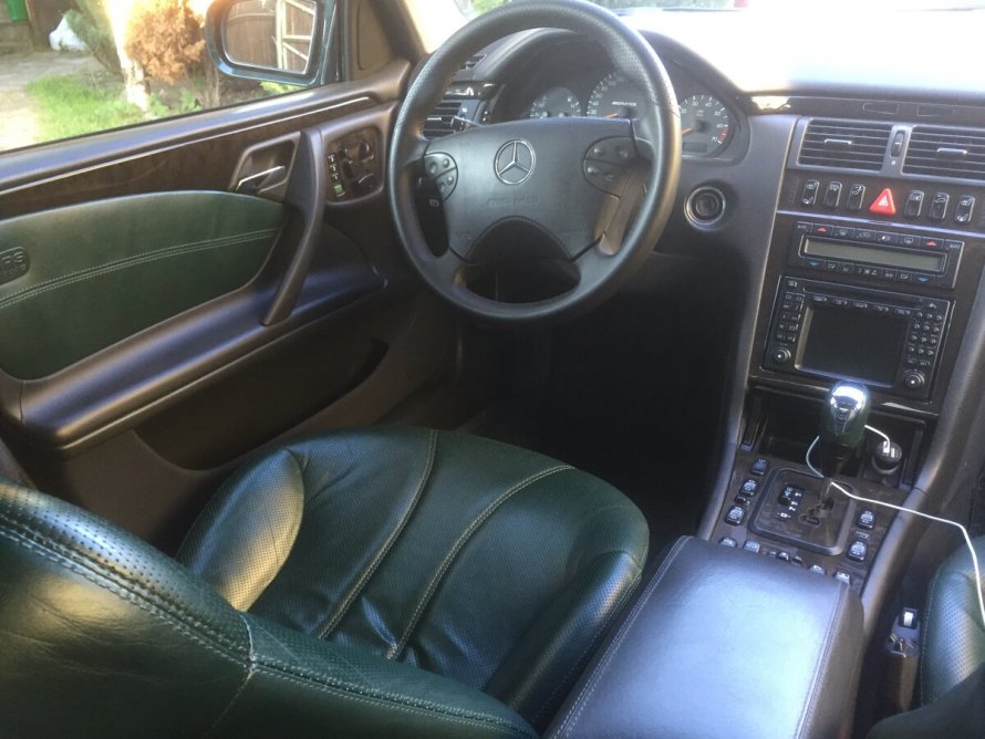 Мерседес w210 салон ночью