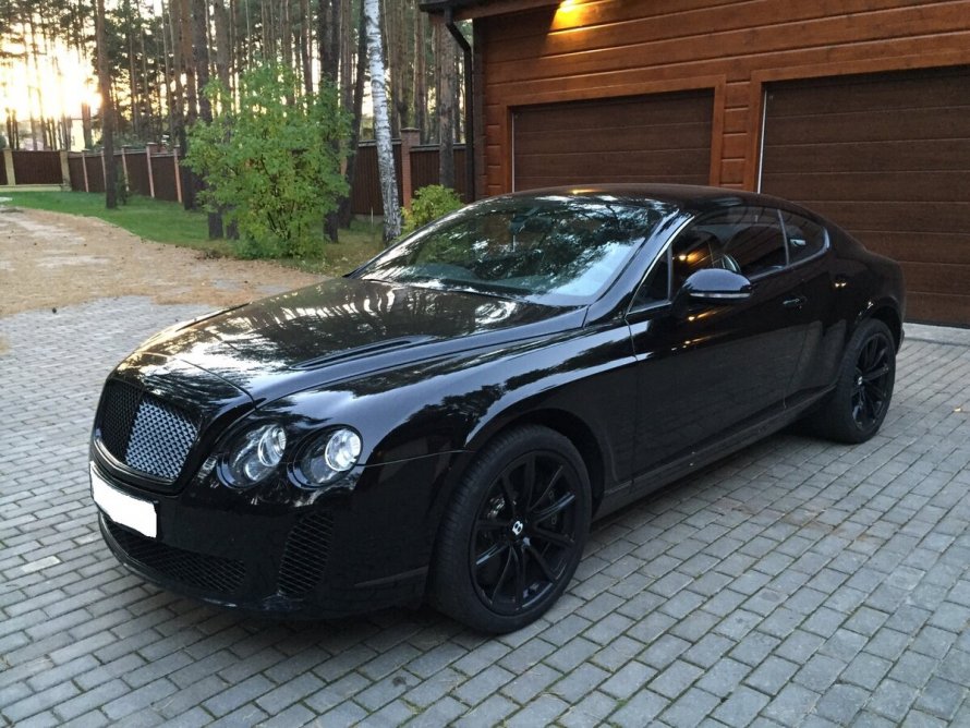 Бентли Континенталь gt Black