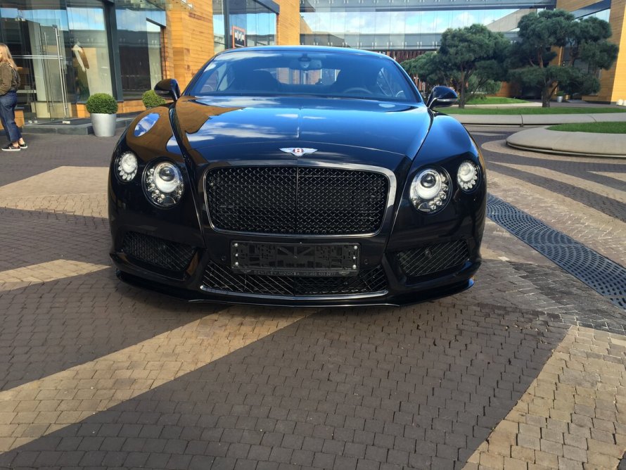 Бентли Континенталь gt 2015 чёрный
