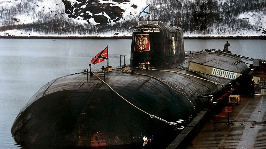 Атомный подводный крейсер к-141 "Курск"
