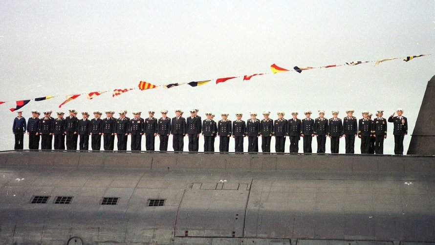 К-141 Курск на дне