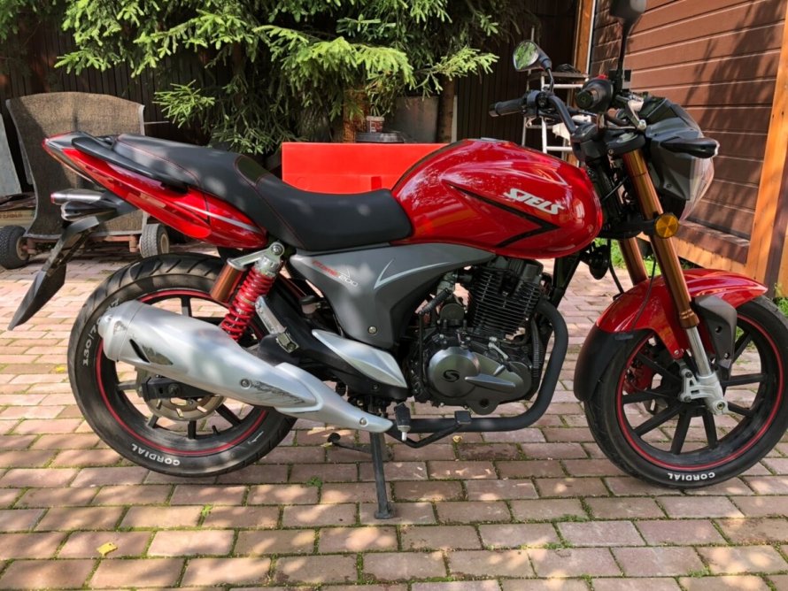 Мотоцикл stels Flame 200