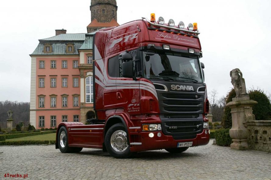 Скания р730 v8