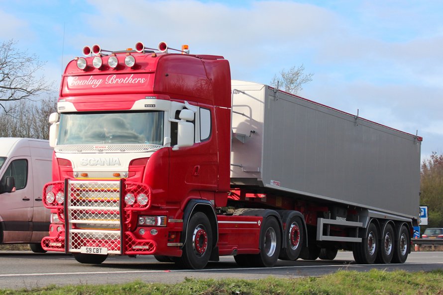 Scania r730 бортовой тентованный