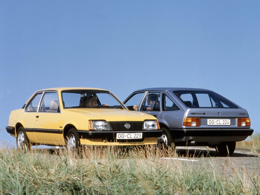 Опель Аскона 1981 года