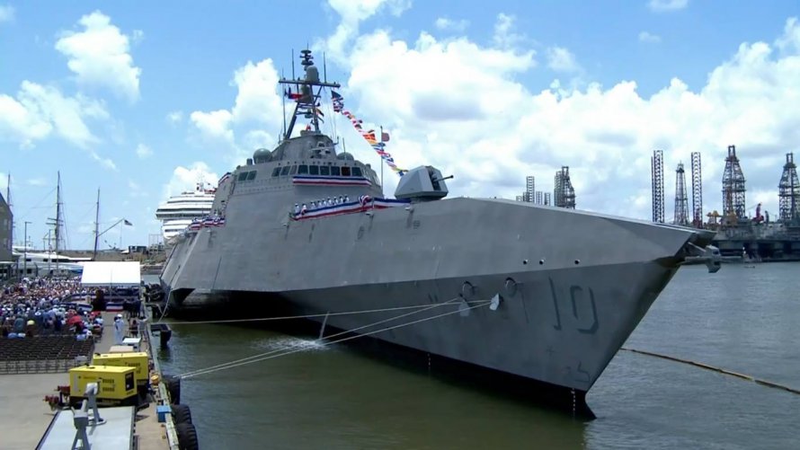 Литоральный корабль USS Gabrielle Giffords LCS-10