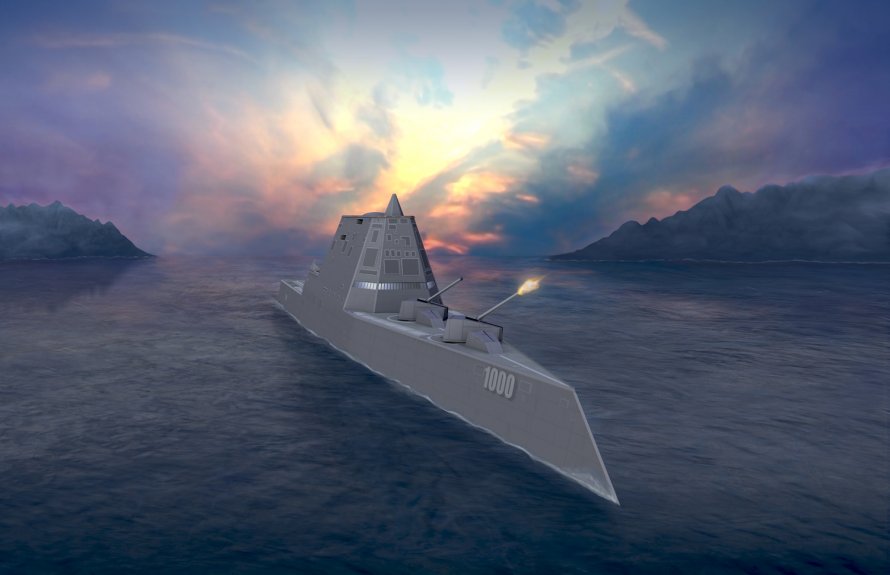 Эсминец невидимка Zumwalt