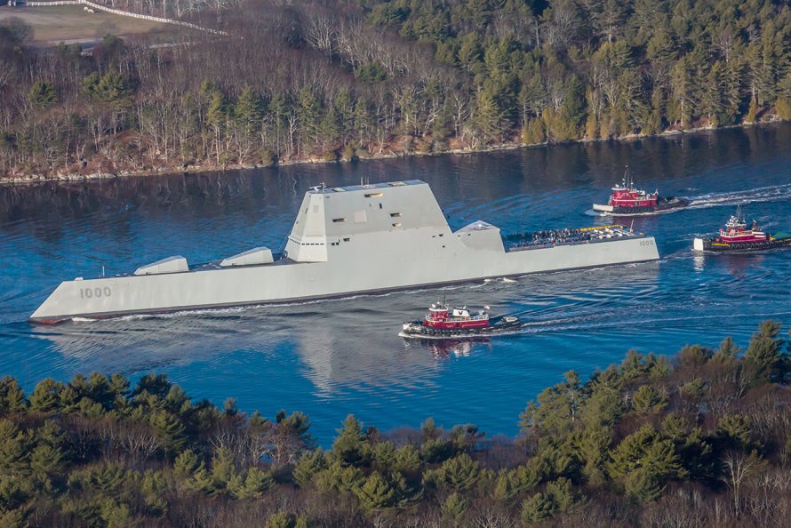 Эсминец DDG 1000 Zumwalt