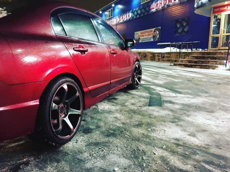 Honda Civic 8 колеса