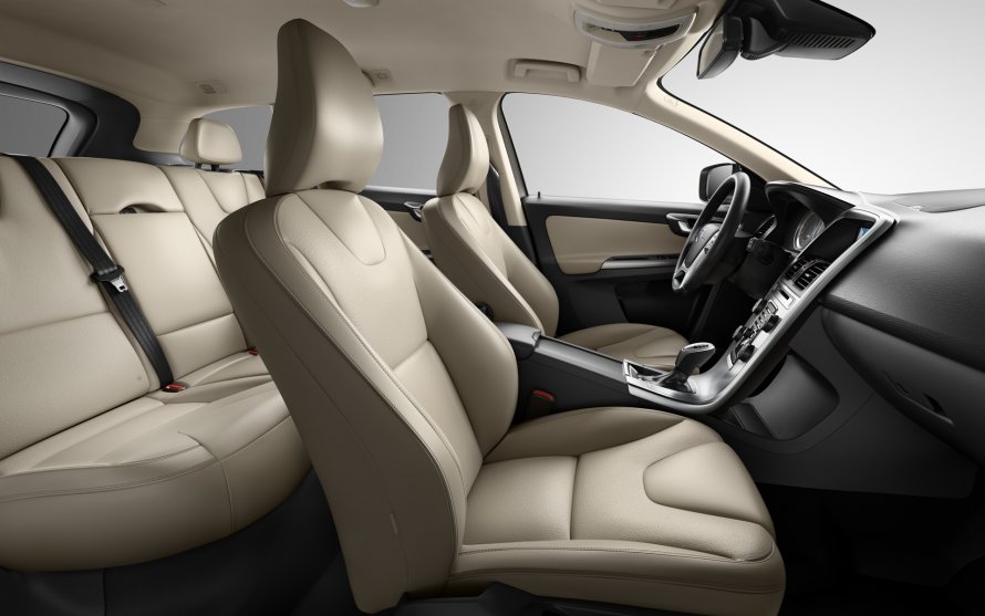 Volvo xc60 белый салон