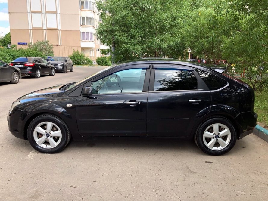 Форд фокус 2 2008 черный