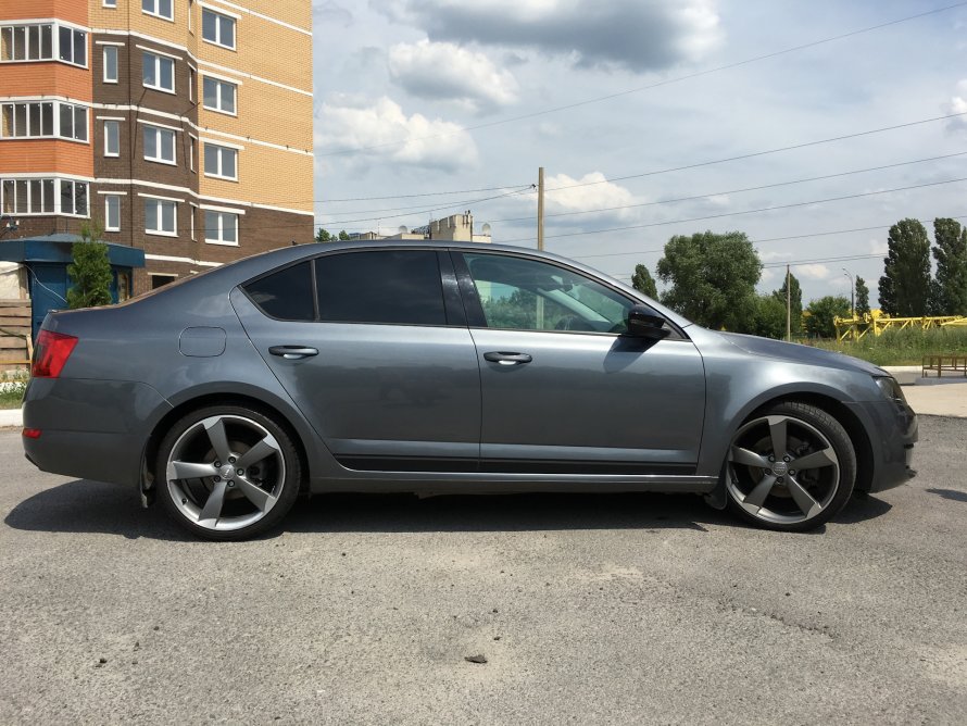 Октавия а7 занижение -40