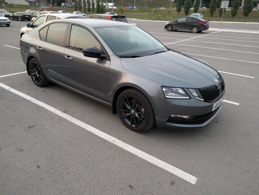 Skoda Octavia занижение