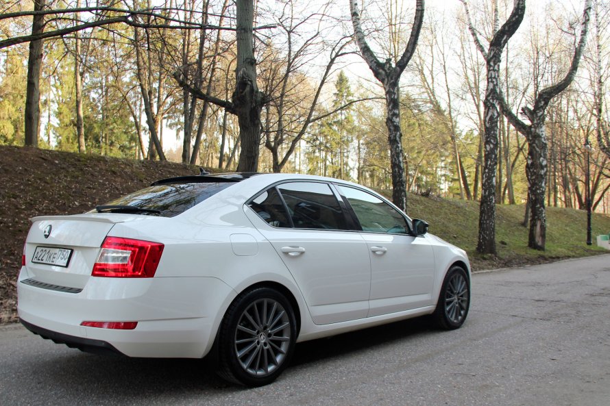 Skoda Octavia a7 на 17 дисках