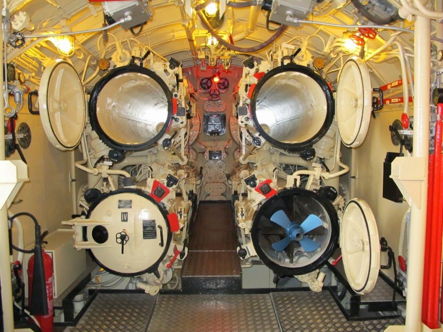 U 96 подводная лодка внутри