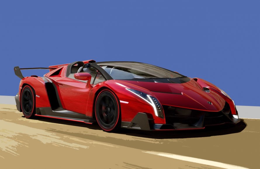 Lamborghini Veneno Roadster 2014