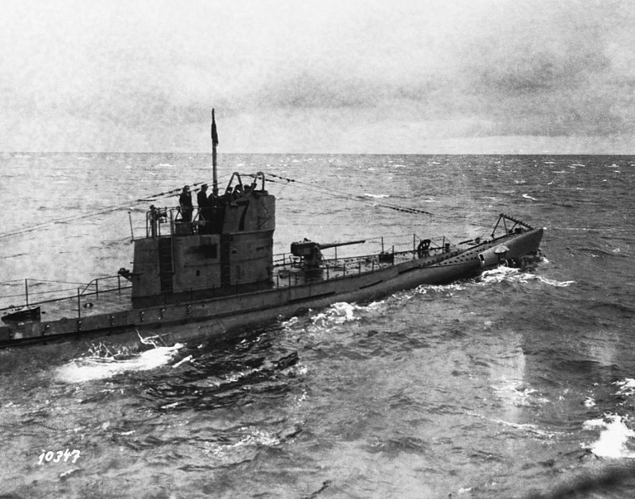Немецкая подводная лодка u307