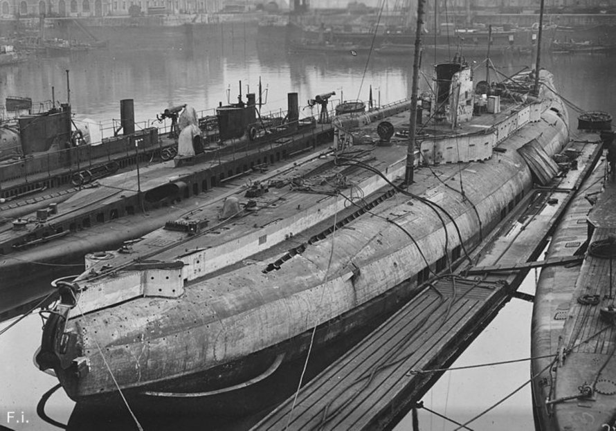 Немецкая подводная лодка u110