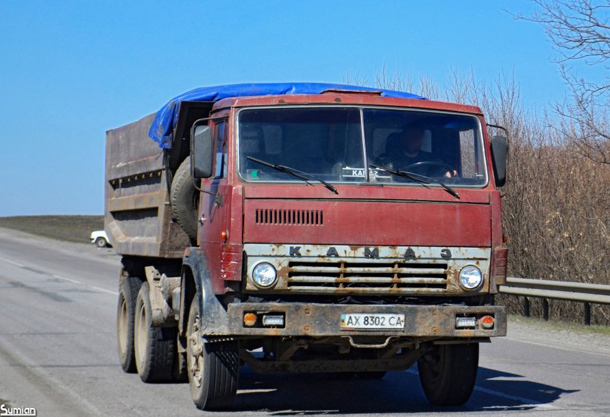 КАМАЗ 55111 С прицепом