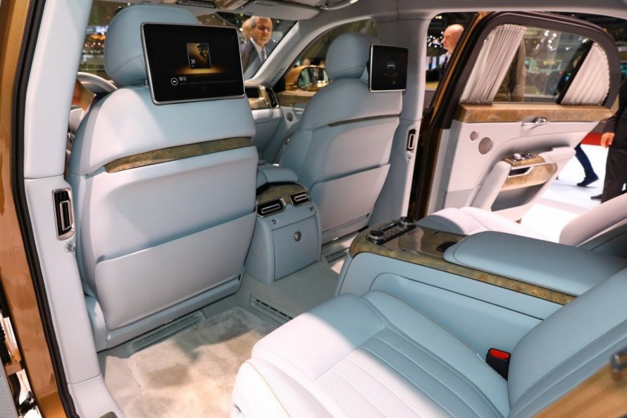 Aurus Senat s600 салон