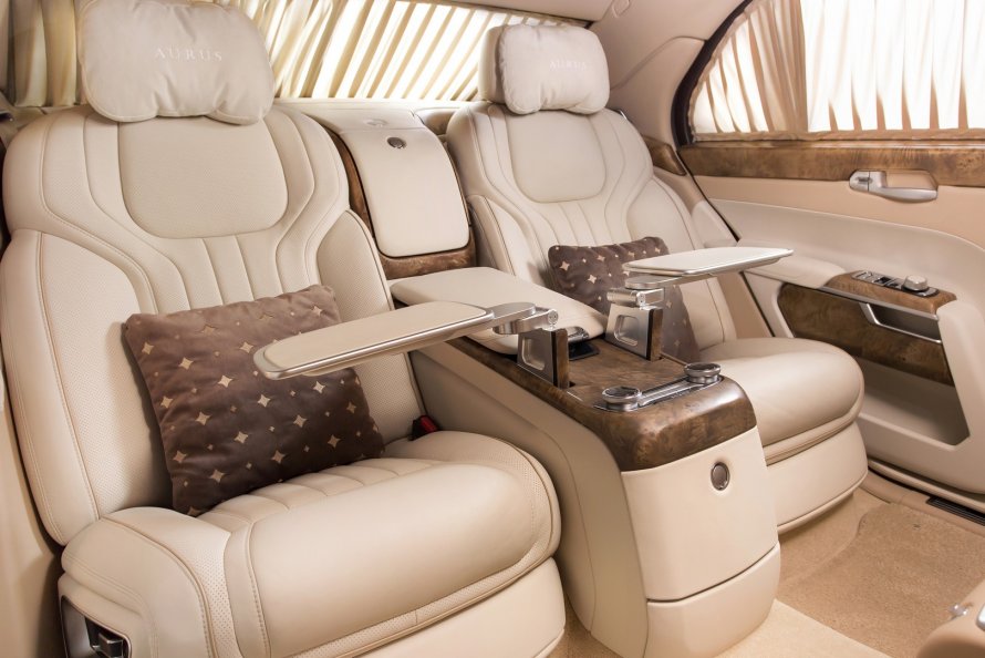 Aurus Senat s600 салон