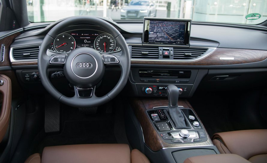 Audi a6 Рестайлинг салон