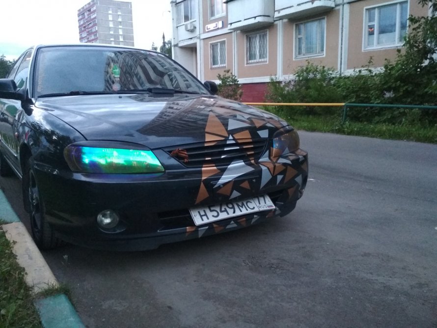 Kia Spectra тюнинг