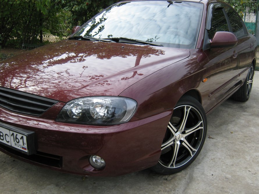 Kia Spectra в пленке