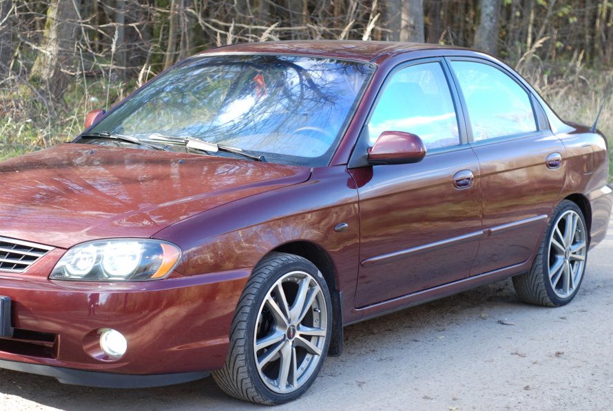 Kia Spectra на 17 дисках