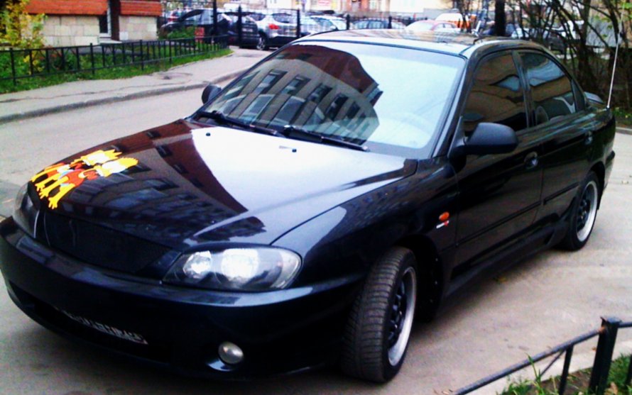 Kia Spectra 2006 тюнинг