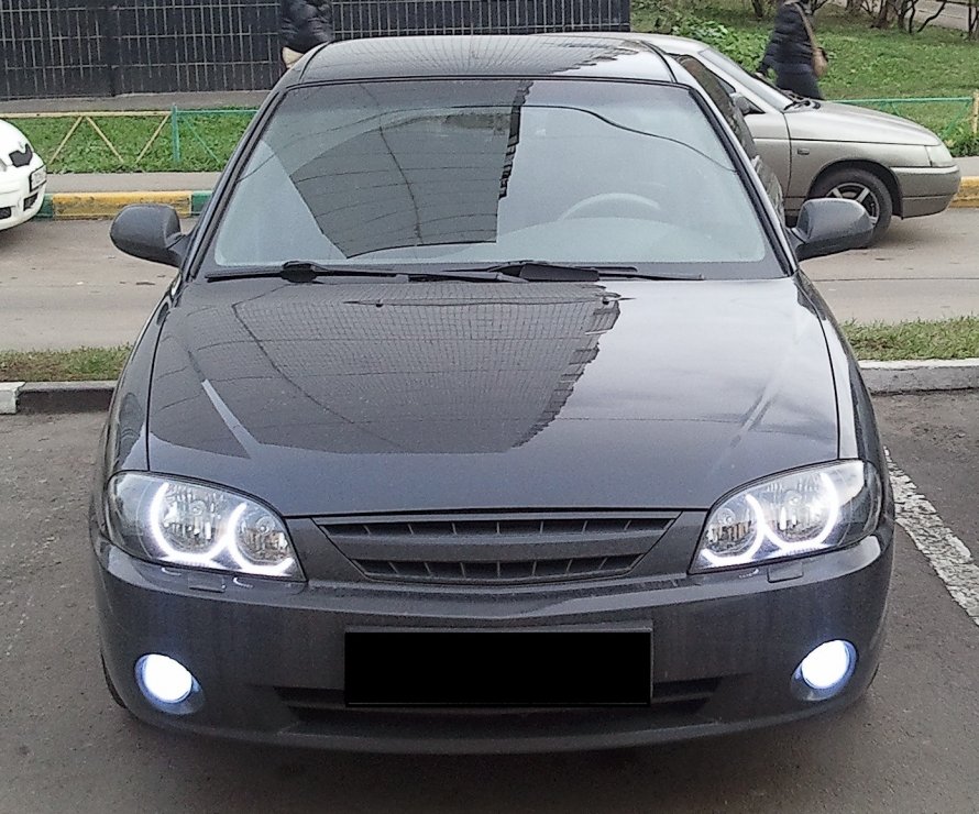 Kia Spectra Tuning фары